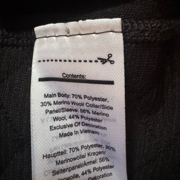 Smartwool Gray and Black Long Sleeve Dress - Picture 5 of 5